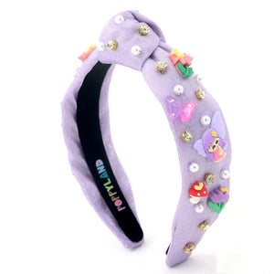 Poppyland Girls Head Band - Fairy Garden