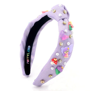 Poppyland Girls Head Band - Fairy Garden