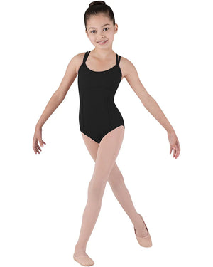 Bloch Girls Double Strap Cross Back Camisole Leotard - CL1637