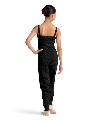Bloch Girls Full Length Knitted Romper - CU12001