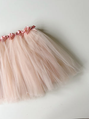 Bluish Tutu With Tiny Bows