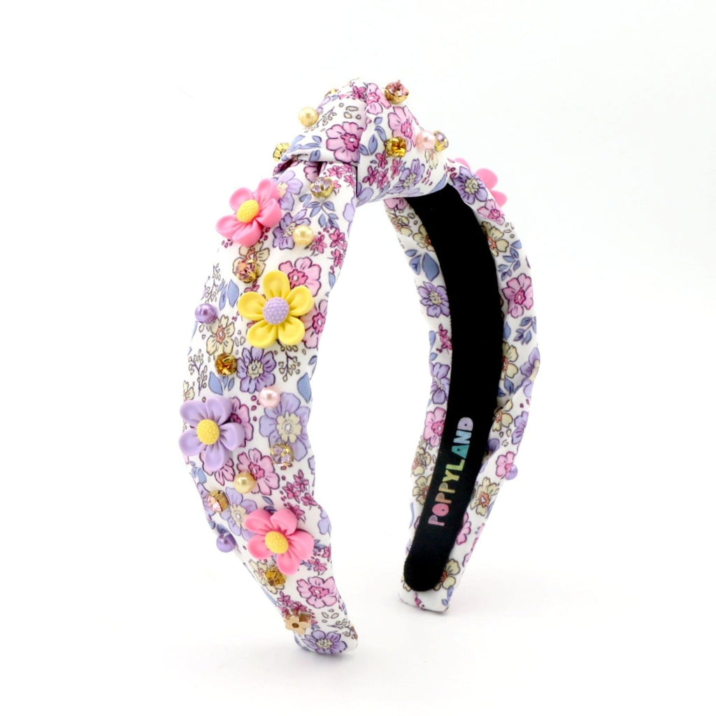 Poppyland Girls Head Band - Fall Floral