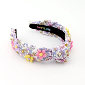 Poppyland Girls Head Band - Fall Floral