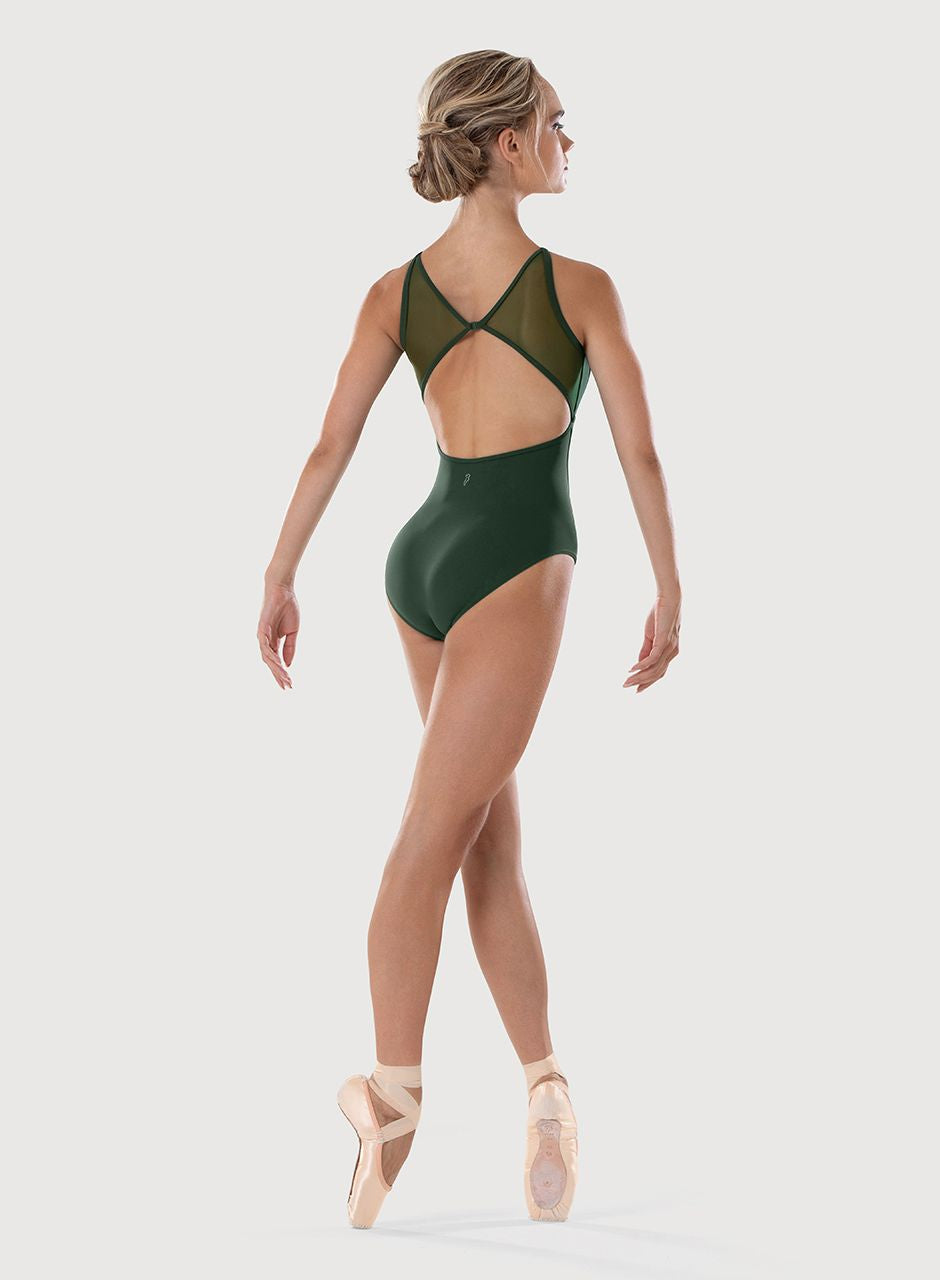 Bloch Aurora High Neck Open Back - L4167B