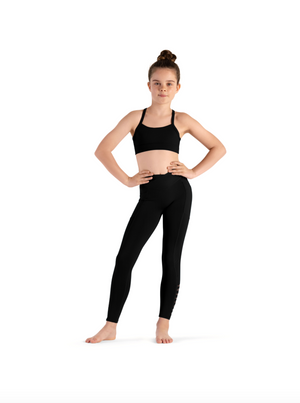 Bloch Girls Twist Mesh Back Crop Top - Spring 2025