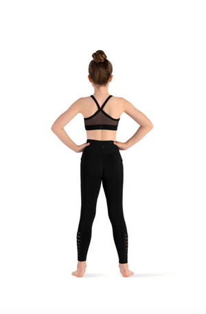 Bloch Girls Twist Mesh Back Crop Top - Spring 2025