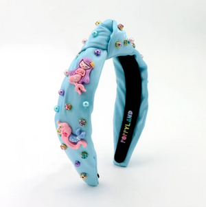 Poppyland Girls Head Band - Mermaid Lagoon