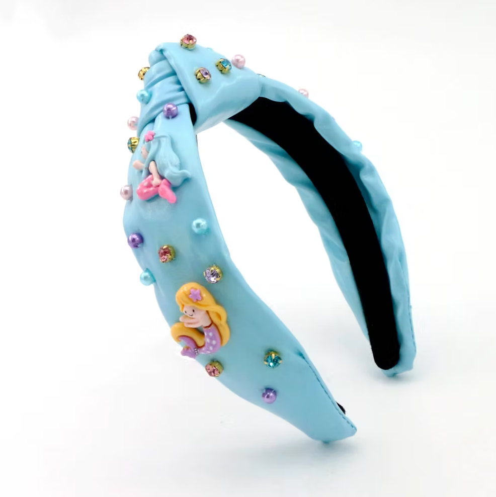 Poppyland Girls Head Band - Mermaid Lagoon