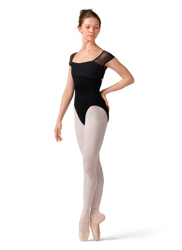 Mirella Ladies Open Back Curve Bust Cap Sleeve - M20001LM