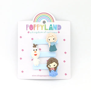 Poppyland Hair Pins - Ice Princess