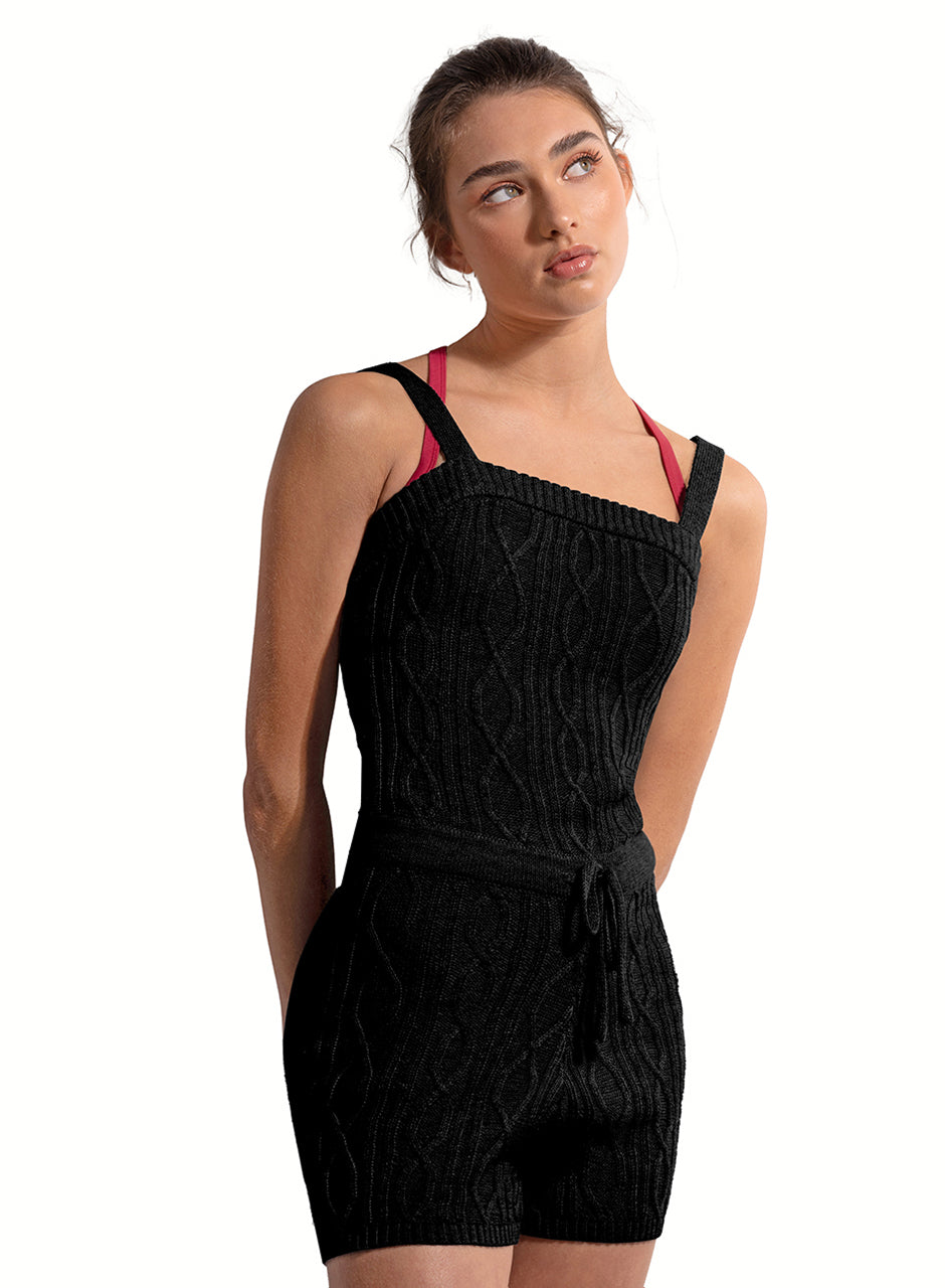 Bloch Ladies Shorts Knitted Onesie - U120004