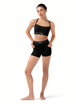 Bloch Ladies Logo Elastic Shorts - R90002 (More colours!)