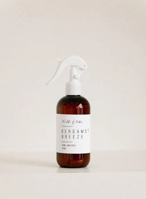 Wild Flicker Bergamot Breeze Room + Linen Spray