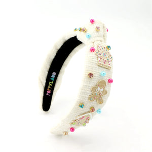 Poppyland Girls Headband - Gingerbread House