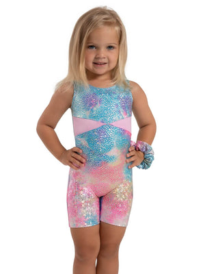 Capezio Children's Unicorn Disco Stardust Biketard