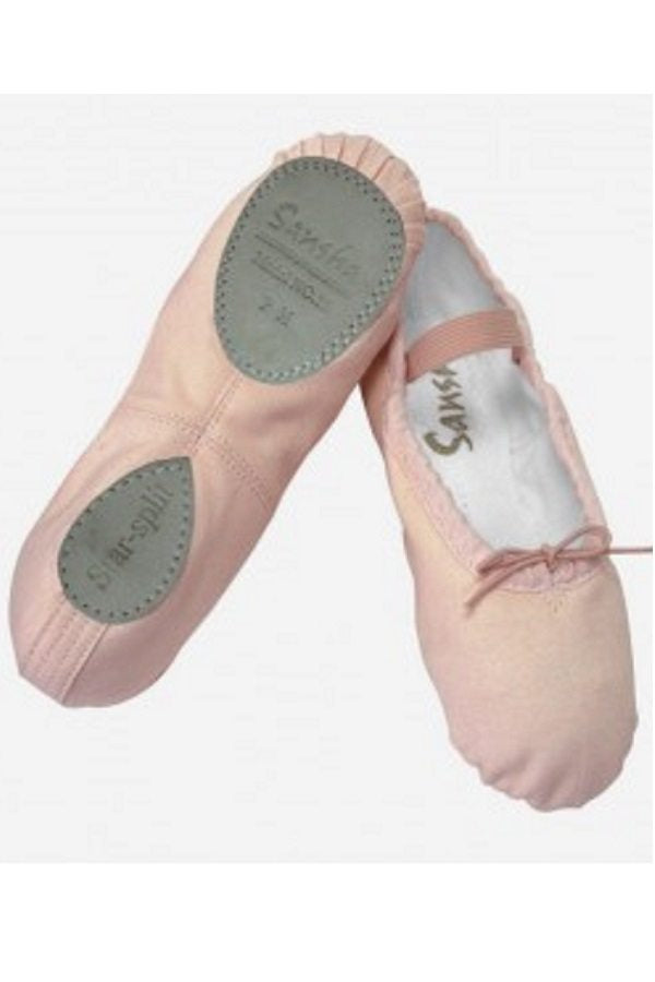 Sansha Star-Split 15C Canvas Splitsole Slippers (child sizes) - Final Sale
